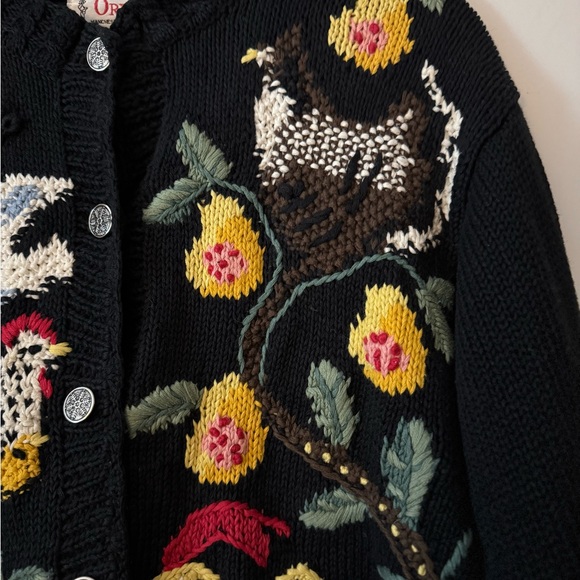 Orvis holiday sweater size L - Picture 4 of 7